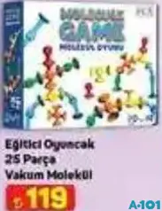 EĞİTİCİ OYUNCAK 25 PARÇA VAKUMLU MOLEKÜL
